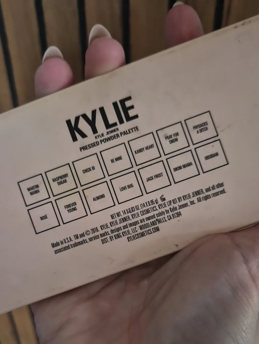 Kylie Cosmetics Pink & Rose Eyeshadow Palette - Matte and Shimmer Mix